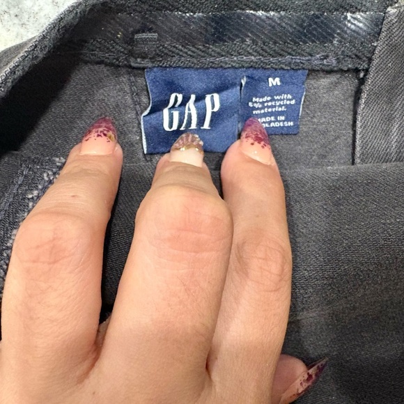 GAP Charcoal Denim Top - Picture 3 of 4